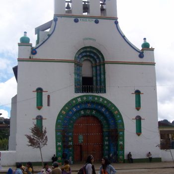 het kerkje in Chamula